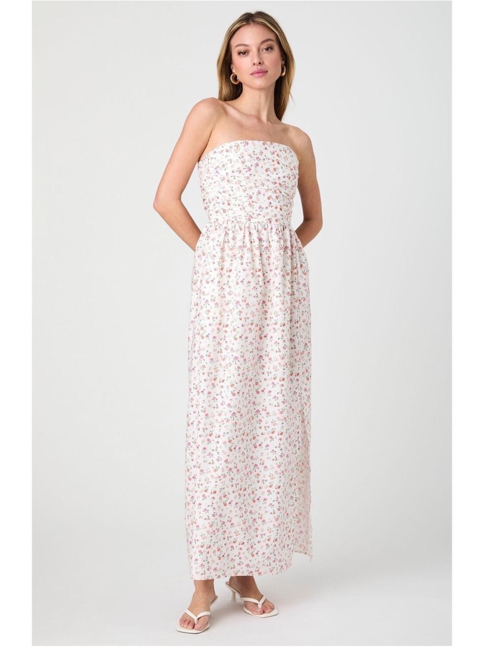 French Connection Nomi Cotton Midi Dress NWT size Medium retails $148